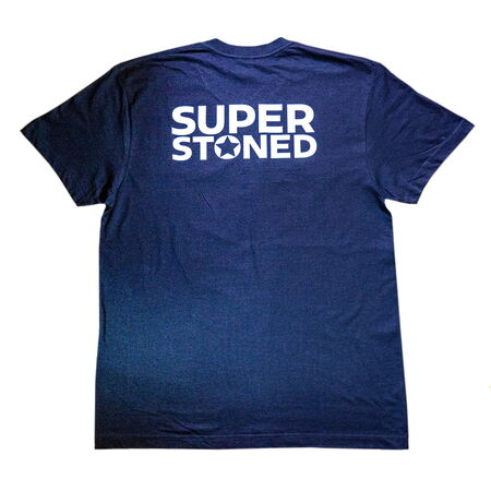T-Shirt mit superstoned Aufdruck Rückseite