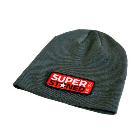 Superstoned Haube dunkelgrau